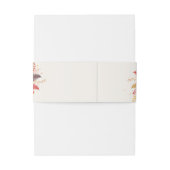 Wild Forest Bloemen Varen Paddenstoelen Foliage Br Uitnodigingen Wikkel (Achterkant Voorbeeld)