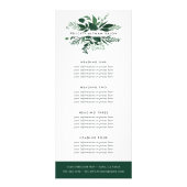 Wild Forest | Diensten of prijslijst Reclamekaart (Voorkant)