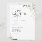 Wild Forest Feest na een Sprookjeshuwelijk Kaart (Voorkant)