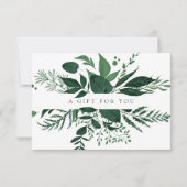 Wild Forest Gift-certificaatkaart (Voorkant)