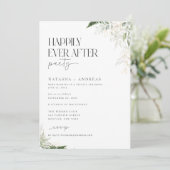 Wild Forest Happily Ever After Feest Kaart (Staand voorkant)