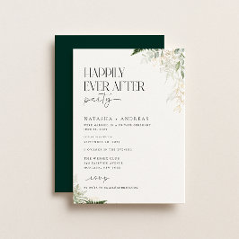 Wild Forest Happily Ever After Feest Kaart