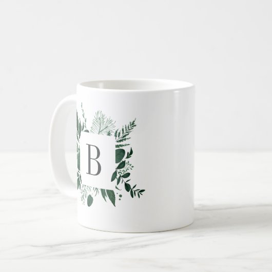 Wild Forest Monogram Koffiemok (Voorkant links)