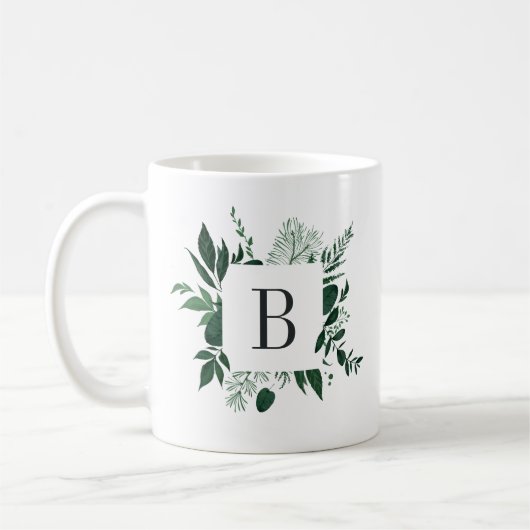 Wild Forest Monogram Koffiemok (Links)