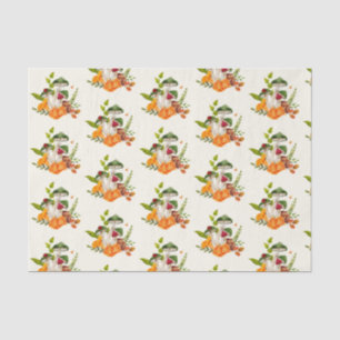 Wild Forest Mushroom Harvest Tissuepapier