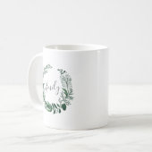 Wild Forest Personalized Koffiemok (Voorkant links)