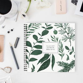 Wild Forest Personalized Notitieboek