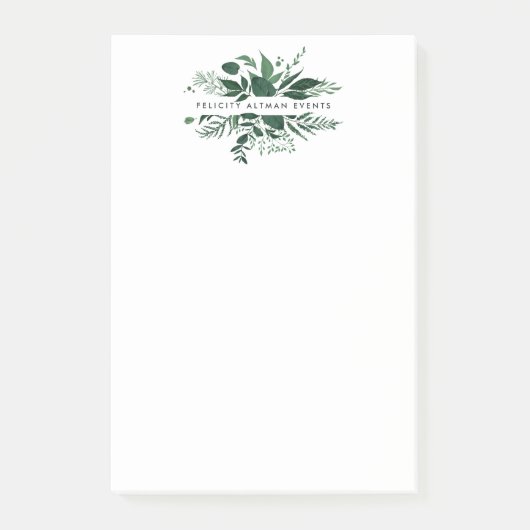 Wild Forest Personalized Post-it® Notes (Voorkant)