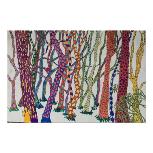 Wild Forest Print Perfect Poster (Voorkant)