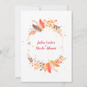 Wild Forest Varen Mos Paddestoel Botanische Bruilo Kaart (Achterkant)