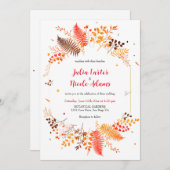 Wild Forest Varen Mos Paddestoel Botanische Bruilo Kaart (Voorkant / Achterkant)