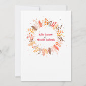 Wild Forest Varen Mos Paddestoel Botanische Bruilo Kaart (Achterkant)