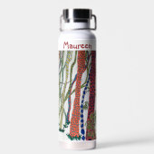Wild Forest Water Bottle Gift Waterfles (Achterkant)