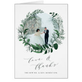 Wild Forest | Weddenfoto Hartelijk dank (Voorkant)