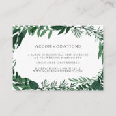 Wild Forest | Wedding Hotel Accommodatie Kaarten (Voorkant)