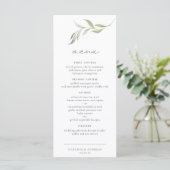 Wild Forest Wedding Menu (Staand voorkant)
