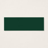 Wild Forest Wedding Website RSVP-kaarten | Mini Visitekaartjes (Achterkant)