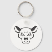 Wild Fossa Cat Sleutelhanger (Voorkant)