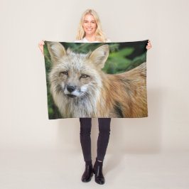 Wild Fox Fleece Deken
