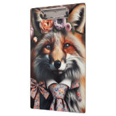 Wild fox wearing a tie cute klembord (Links)