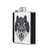 Wild Fox-Wolf Flask Heupfles (Links)