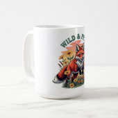 Wild & Free Fox Mok  Natuur Wildlife Koffie (Voorkant links)