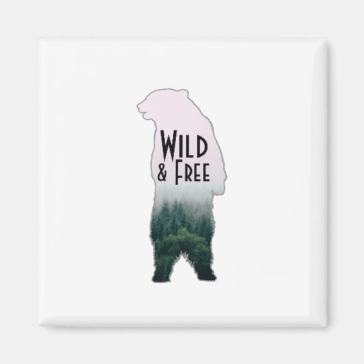 Wild & Free Magnet (Voorkant)
