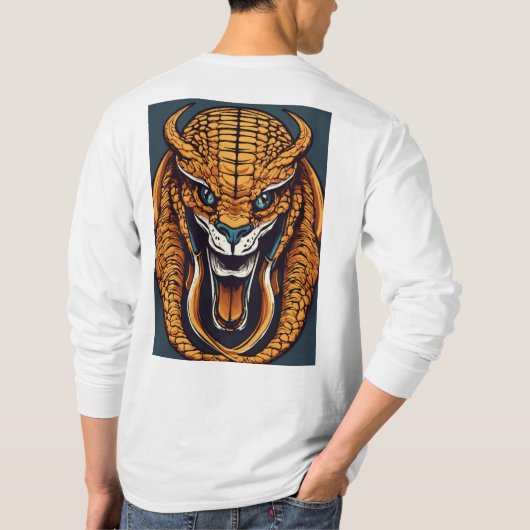 "Wild & Free: omarm het avontuur" T-shirt (Achterkant)