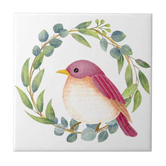 Wild & Free Song Bird Tegeltje (Voorkant)