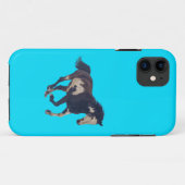 Wild Galloping Pinto American Paint Horse Case-Mate iPhone Case (Achterkant (horizontaal))