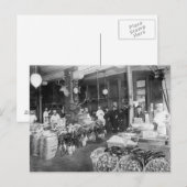 Wild Game & Seafood Market, 1895 Briefkaart (Voorkant / Achterkant)
