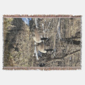 Wild ganzen gooien deken (Voorkant)