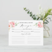 Wild Garden Dahlia Vrijgezellenfeest game RECIPE (Staand voorkant)