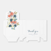 Wild Garden Floral Wedding Favor Box Bedankdoosjes (Uitgevouwen)