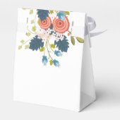 Wild Garden Floral Wedding Favor Box Bedankdoosjes (Achterkant)