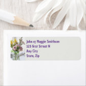 Wild Garden Flowers Bloemen Bloemen  Etiket (Insitu)