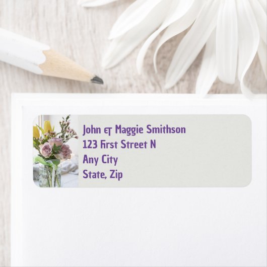 Wild Garden Flowers Bloemen Bloemen  Etiket (Insitu)