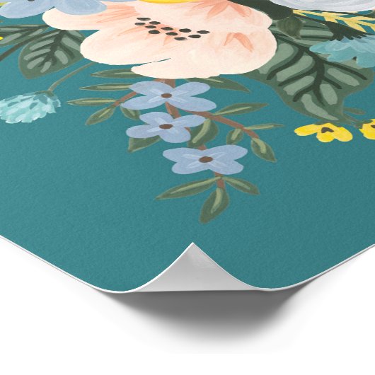 Wild Garden Flowers Poster (Hoek)