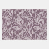 Wild Garden Mist Soft Botanical Foliage Inpakpapier Vel (Voorkant 2)