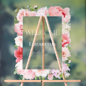 Wild Garden Vrijgezellenfeest Welkom Acryl Teken Acryl Bord (Neutraal)