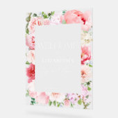 Wild Garden Vrijgezellenfeest Welkom Acryl Teken Bord (Hoek)