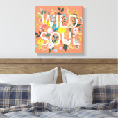 Wild Garden, Wild Soul 3 Canvas Afdruk (Insitu (Slaapkamer))