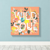 Wild Garden, Wild Soul 3 Canvas Afdruk (Insitu (Houten vloer))