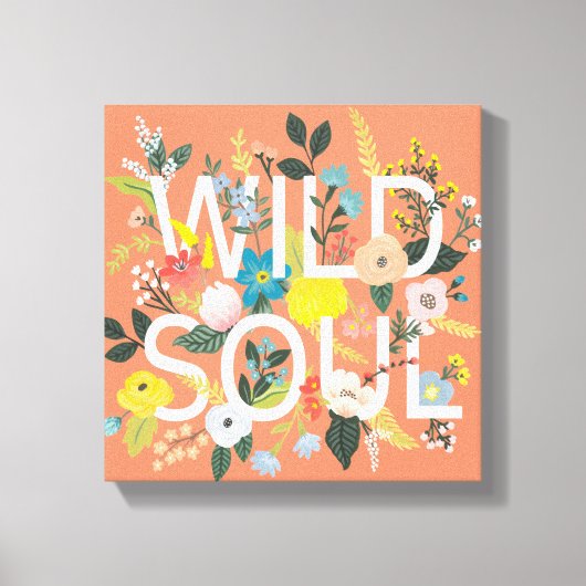 Wild Garden, Wild Soul 3 Canvas Afdruk (Voorkant)