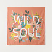 Wild Garden, Wild Soul Wandkleed (Voorkant (horizontaal))
