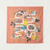 Wild Garden, Wild Soul Wandkleed (Voorkant)