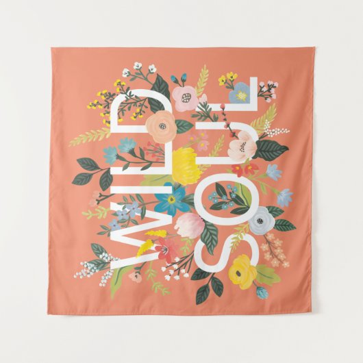 Wild Garden, Wild Soul Wandkleed (Voorkant)