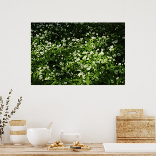 Wild Garlic Poster (Keuken)