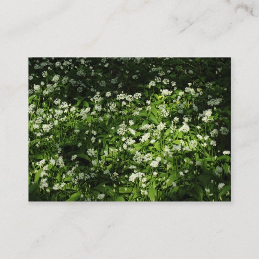 Wild Garlic Visitekaartje (Voorkant)