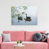 Wild Geese Canvas Afdruk (Insitu (Woonkamer))